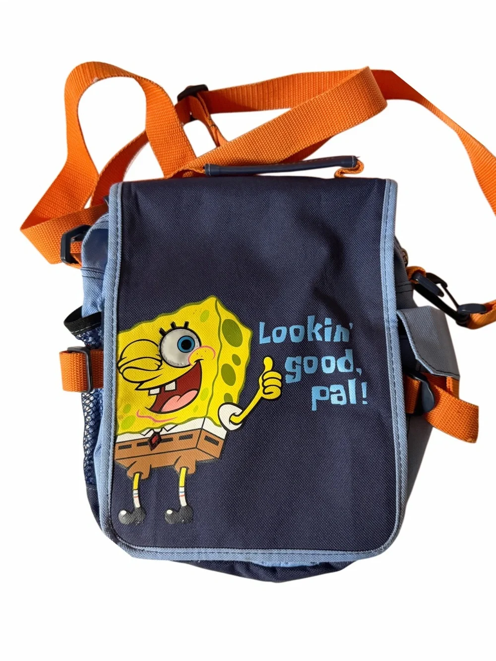 2002 Nickelodeon SpongeBob SquarePants Vintage Backpack-canvas bag– Original